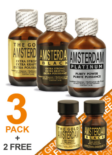 AMSTERDAM BIG Mix 3+2 free Pack