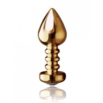 Fetish Fantasy Gold, Luv Anal Plug, Aluminium, Gold, 8 cm (3,25 in)