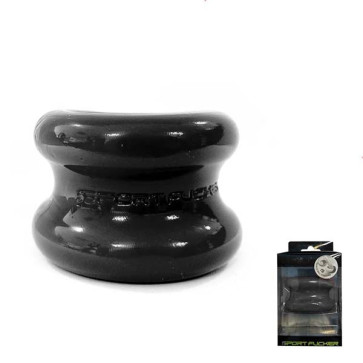 Sport Fucker TPE Muscle Ball Stretcher Black