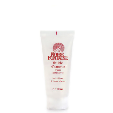 Noire Fontaine Fluide D’Amour Fraise (Strawberry), Water Based Lubricant, 100 ml (3,4 fl.oz.)