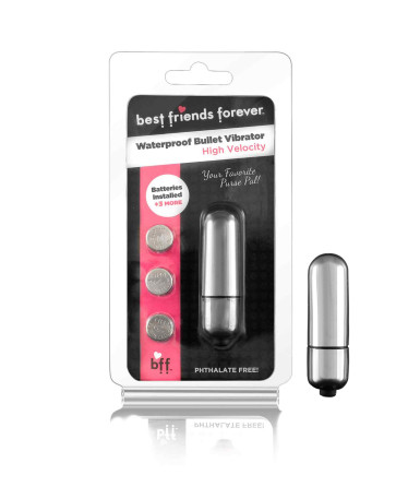 SI IGNITE BFF Bullet with Vibration, Waterproof, 7 cm (3,20 in), Silver
