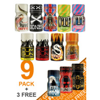 ALL YOU NEED Poppers "Cleverpack" | 12er-Mix-Box minus 30%