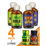 SUPERHEROES BIG Mix 4+2 free Pack