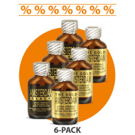 Amsterdam Black Gold Mix Poppers big - 24ml | 6er-Mix-Box"Cleverpack" minus 15%