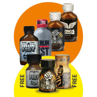 EXTREME FISTING Poppers "Smartpack" | 4er-Mix-Box plus 3 Poppers 'gratis'
