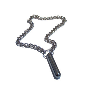 Aroma Inhaler with Chain, Stainless Steel 