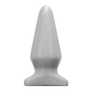HD Butt Plug, The Bold, Silver, Large