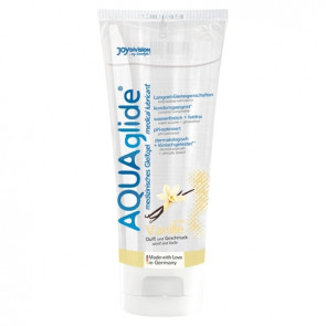 JoyDivision AQUAglide Medical Lubricant, Waterbased, Vanilla, 100 ml (3,4 fl.oz.)