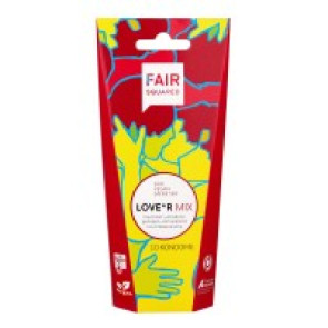 FAIR SQUARED Love*r Mix Condoms, Vegan & Fair Trade, 18cm, 10 pcs
