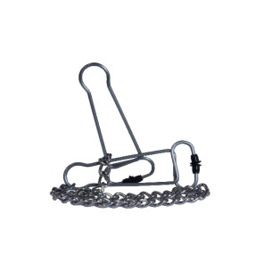 HIDDEN DESIRE Nipple Clamps "Piranha's" with Chain, Stainless Steel