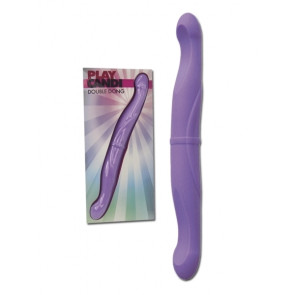 Play Candi Double Dong, Silicone, 32 cm (12,6 in), Purple