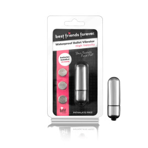 SI IGNITE BFF Bullet with Vibration, Waterproof, 7 cm (3,20 in), Silver