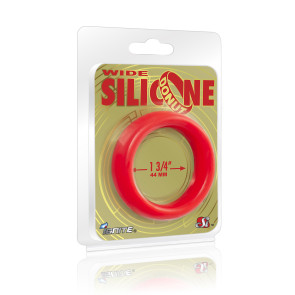 SI IGNITE Wide Silicone Donut 4,4 cm (1,75 in), Red